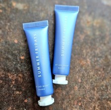  2 Summer Fridays Travel Jet Lag Mask Hydrator .5 oz ea  1 oz NWOB 