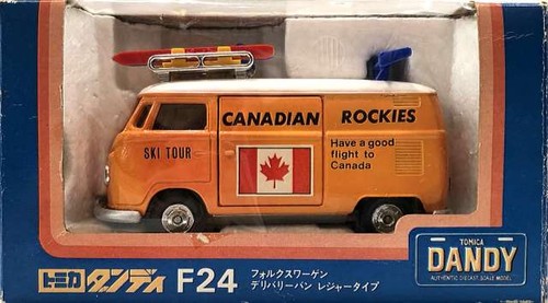 Tomy Tomica Dandy F24 Made In Japan M-291100 Volkswagen Deli Van Leisure Type