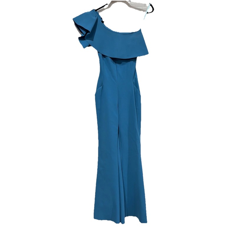 Chairs Bonk Turquoise Jumpsuit Couture 38 Asymmetrical