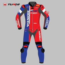 CBR FIREBLADE 1000RR TUTA IN PELLE DA UOMO MOTO 1 PEZZO MOTO RACING BIKER