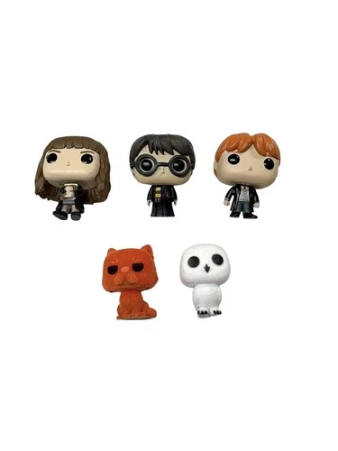 Funko Pop Harry Potter Hermione Ron Hedwig Figure Toy - Itty Bitty Funko LOT