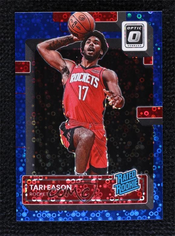 2022 Donruss Optic Rated Rookie Fast Break Blue Prizm 46/49 Tari Eason #203 0g4t