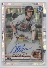 2020 Bowman Chrome Prospects Atomic Refractor 46/100 Adam Hall #CPA-AH Auto 6tw