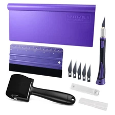 NEWISHTOOL Wallpaper Smoothing Tool for Applying Peel and Stick Contact Paper