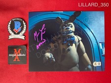 Matthew Lillard signed 8x10 photo Five Nights at Freddy's Beckett COA Afton