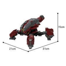 Hot Sale Siege-Crawler Locust Vehicle with Poseable Legs & Cockpit 1409