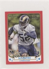 2013 Topps Magic Mini Red 4/50 Alec Ogletree #194 0c6