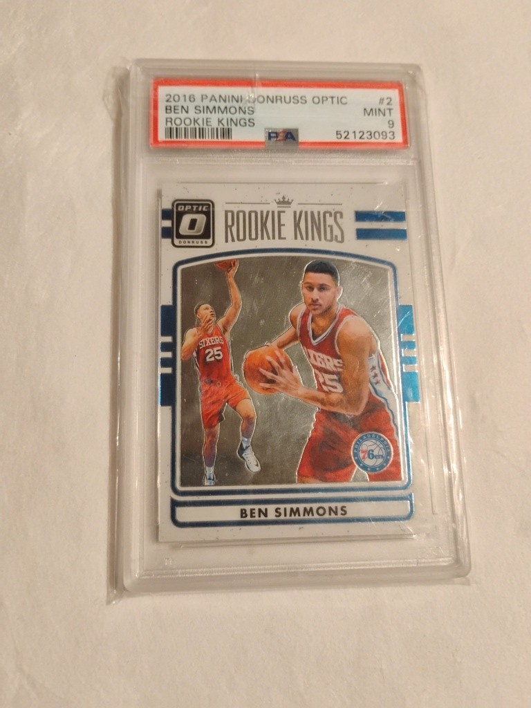 2016 Donruss Optic Rookie Kings #2 BEN SIMMONS PSA 9