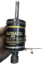 Tapmatic 50X #6-1/2" M3-M12 Capacity Reversible Tapping Head Straight Shank Mill