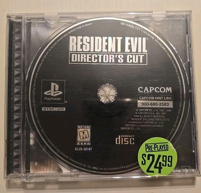 Resident Evil Director's Cut (Sony PlayStation 1 PS1, 1997) Disc Only - Tested