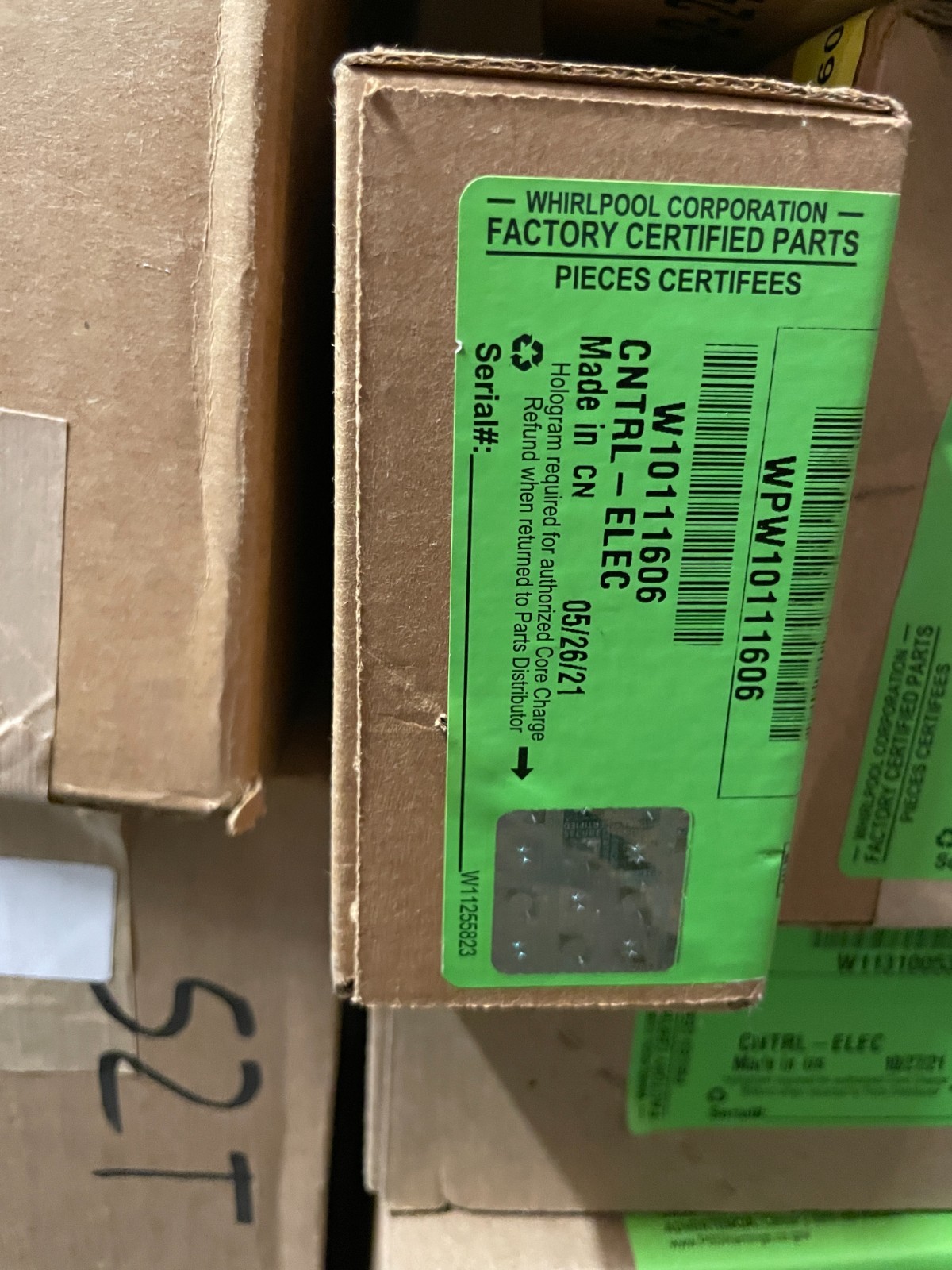 Whirlpool W10111606 Dryer Electronic Control Board Replacement-image