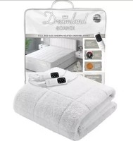 Dreamland Heated Underblanket Scandi Super King Size White *Damaged Packaging*