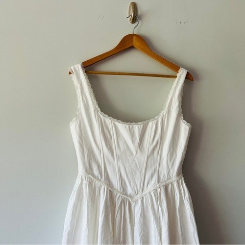 New GUIZIO Bielli Dress in White Size Large - Picture 3 of 9