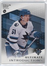 2024-25 Upper Deck Ultimate Collection Introductions Collin Graf #UI-GR 3g6