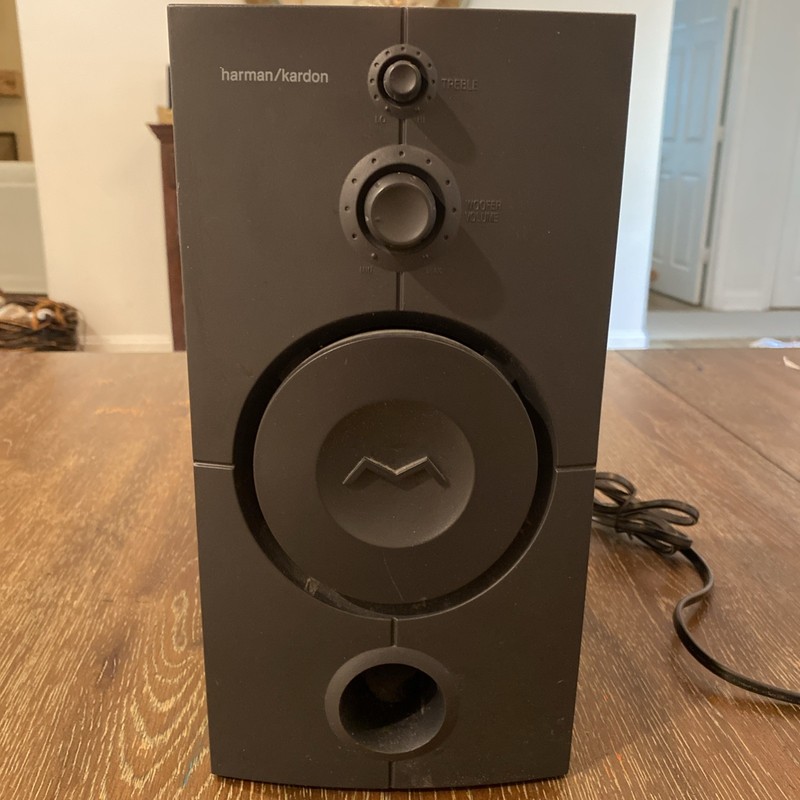Harmon Kardon HK395 Computer Subwoofer Only No Satellite Speakers Tested Works