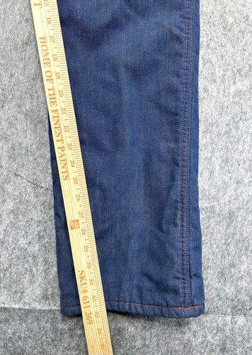 VTG Amalgamated Clothing Union Work Wear Carpenter Lined Jeans 32x32 - Picture 11 of 12