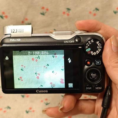 Black  PowerShot SX230 HS Digital Camera 12.1MP 14x Optical Zoom English