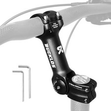 BUCKLOS Adjustable Bike Stem Riser Extender 31.8 25.4mm MTB 31.8 140mm