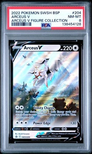 Arceus V graded PSA 8 for sale on eBay
