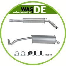 Auspuffanlage Auspuff VW POLO 9N 1.2 Fließheck Ab. Bj. 2001, Seat Ibiza, Skoda