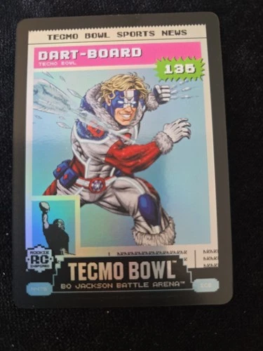 2026 Bo Jackson Battle Arena Tecmo Bowl Dart Board Jaxson Dart NEWS ICE FOIL RC