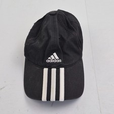 ADIDAS Cap One Size Black Boys Baseball Hat Spell Out Embroidered Logo