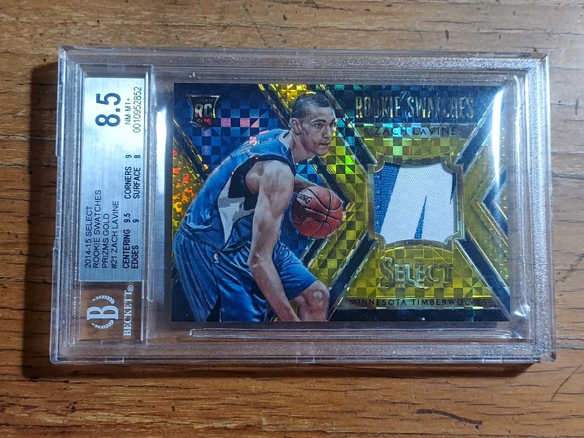 Zach LaVine Sports Trading Card Singles Autographed Basketball for
