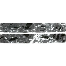 RSI Racing G-7 SWIRL 7in. Colored Rubber Grips - Black/White/Gray Swirl