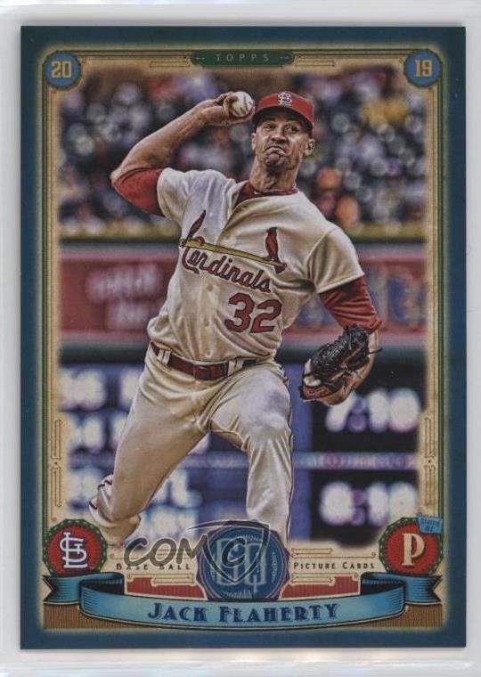 2019 Topps Gypsy Queen Indigo 202/250 Jack Flaherty #175 0xz8