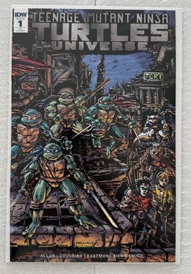 Teenage Mutant Ninja Turtles Universe #1 1:25 Eastman Variant TMNT High Grade