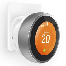 HOLACA Socket Holder for Nest Learning Thermostat 3rd Generation With Power