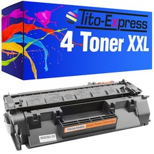 Laser Toner Kartusche 4x XXL PlatinumSerie für HP Q5949A LaserJet 1160 1320 1320
