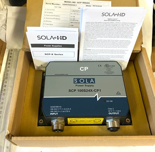 Sola+HD Emerson Power Supply SCP100S24X-CP1 New