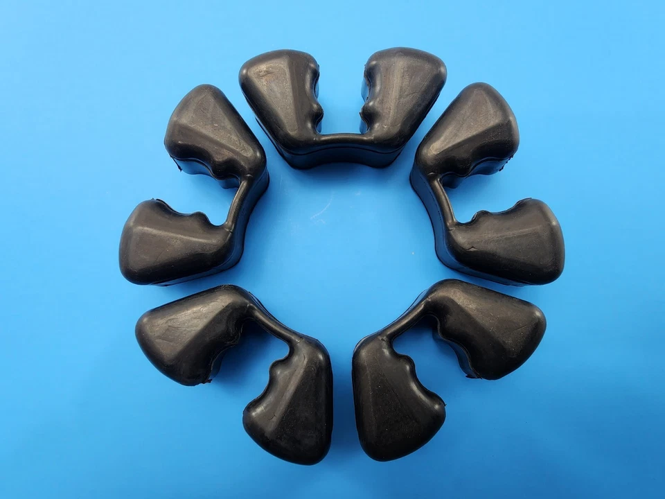 00-06 KAWASAKI NINJA ZX12R HUB REAR BACK RIM WHEEL CUSH DRIVE SPROCKET RUBBERS - Image 2 of 2