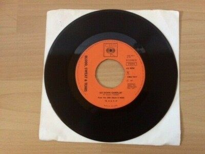 Single, BLOOD, SWEAT & TEARS, Go Down Gamblin' / Valentine's Day, P 1971