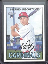 2016 Topps Heritage Action Variation Rookie #183 Stephen Piscotty