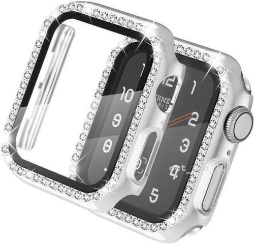 For Apple Watch Ultra 8 7 6 5 4 321 SE iWatch Bling Protective Screen Cover Case - Picture 22 of 24
