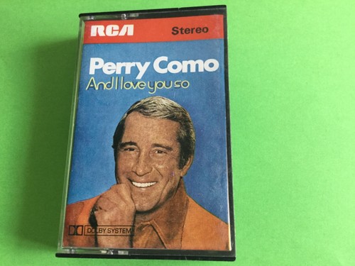 PERRY COMO Cassette Tape  AND I LOVE YOU SO, 1973 RCA - Picture 1 of 8