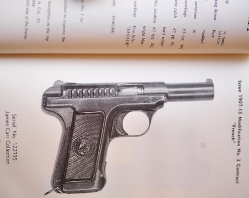Savage Automatic Pistols By James R. Carr HC/DJ - Picture 9 of 11