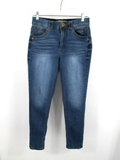 DEMOCRACY Skinny Jeans Women Size 4 AB TECHNOLOGY Blue Denim Stretch Mid Rise