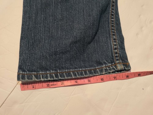 Arizona L Athletic Fit Mens 36 X 32 Distressed Faded Blue Jeans - Picture 5 of 11
