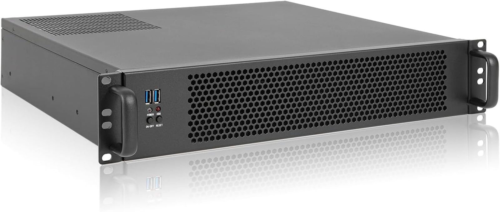 Microatx/Mini-Itx 2U Rackmount Server Chassis Max 7X3.5 Bay / USB3.0 with 2.0 Ad