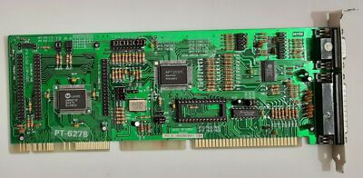 PINE PT-627B Multi-I/O IDE Floppy VLB Controller (retro, 1994)