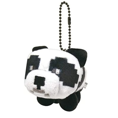 K Company Minecraft Ball Chain Mascot Panda MCT-BM3-PA 80mm plush