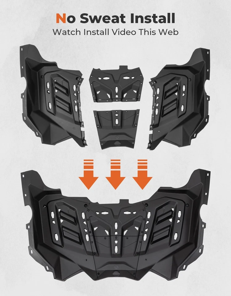 #715006590 Kit portaequipajes trasero para Can-Am Maverick X3 2017-2025 Foto 4 de 4