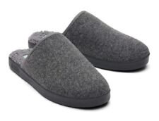TOMS Mens Slip On Harbor Smoke Grey Mens Slippers Size 11 New With Box