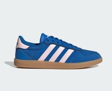 Adidas originals Women's BREAKNET SLEEK Sneakers Bright Royal / PINK JH6901