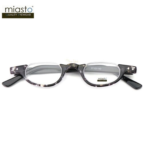 NUEVO CON ETIQUETAS $39.99 MIASTO RETRO MEDIO SIN MONTURA REDONDO DE COLECCIÓN LECTOR GAFAS DE LECTURA ESPECIFICACIONES - Imagen 16 de 40