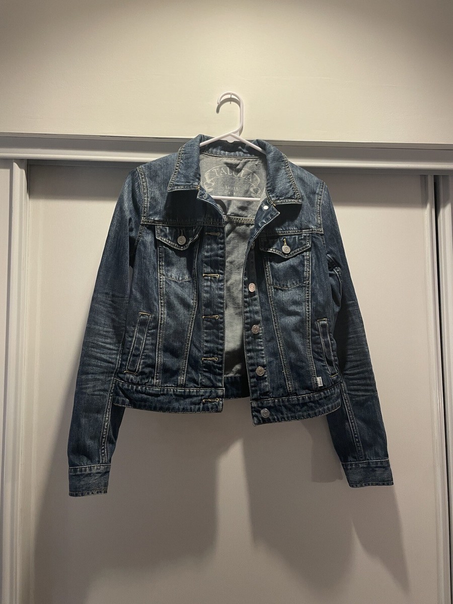 Aritzia Talula Denim Jacket Small Jean Classic Cute Preloved Good Condition