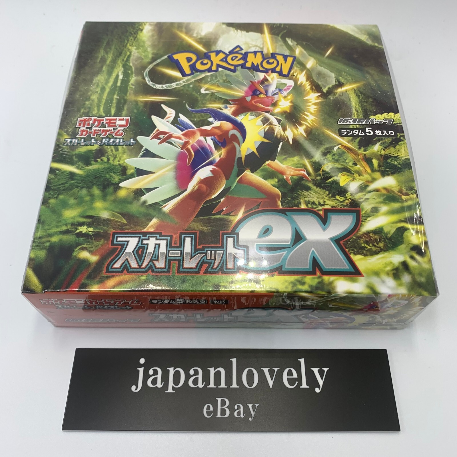 Pokemon Cards Game Scarlet & Violet Scarlet ex sv1S Booster Box